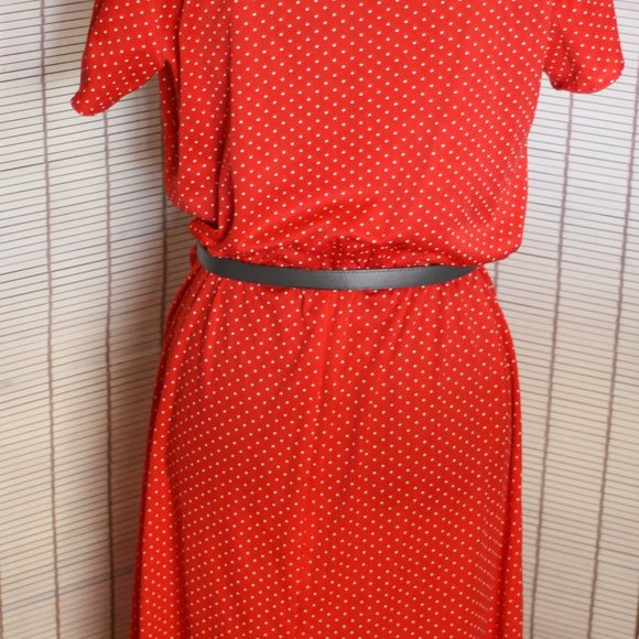 Vintage Polka Dot Dress - Picture 3 of 7